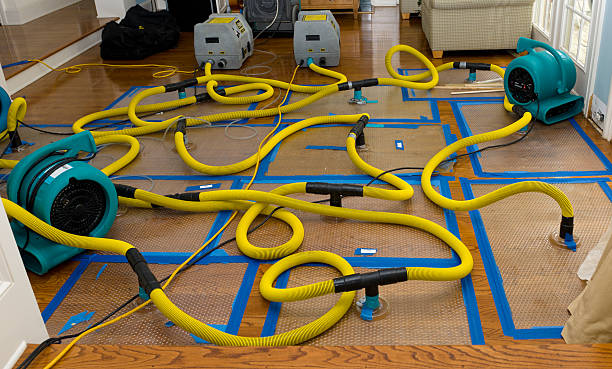 Professional Water Extraction technician working in Broadway, NC